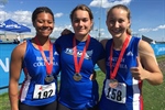 Hammer throw women sweep podium as Athletics bring in 21 more medals